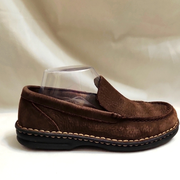 Eddie Bauer Shoes - Eddie Bauer Slip-on Brown Leather Shoes (W Size 8.5)